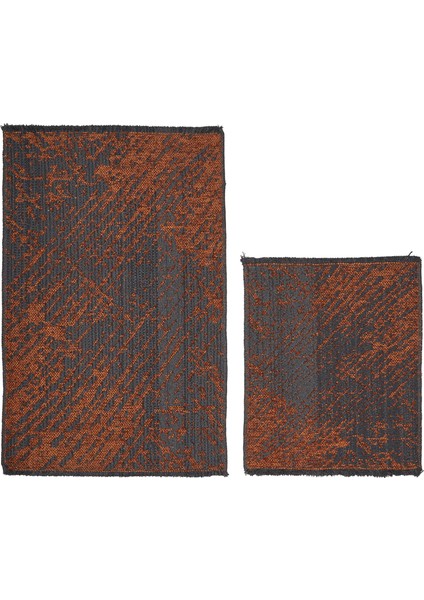 Alanur Roma Şönil Dokuma Eskitme 2 Li Klozet Takımı Kiremit fiyatları