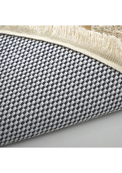 Sırma Welsoft Dantelli Saçaklı Oval Klozet Takımı 2 Pcs Cappuccino modelleri