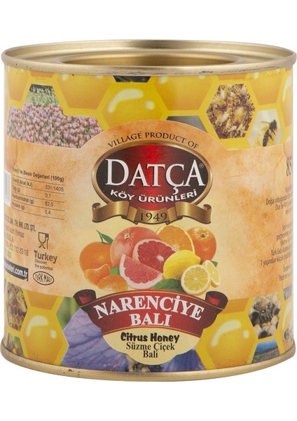Narenciye Balı Teneke 850 gr