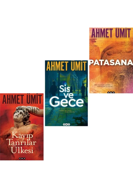 Kayıp Tanrılar Ülkesi - Sis ve Gece - Patasana - 3 Kitap - Ahmet Ümit