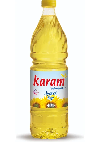 Karam Ayçiçek Yağı 2 Lt