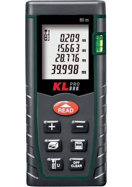 KL Pro  KLLZM80 Profesyonel Lazer Metre 80 mt