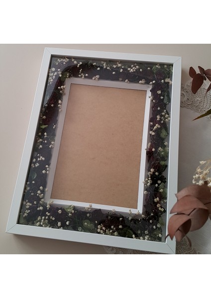 30X40 cm Verda Anı Çerçevesi-Özel Gün Çiçeklerinizi Kendiniz Tasarlayın! fiyatları