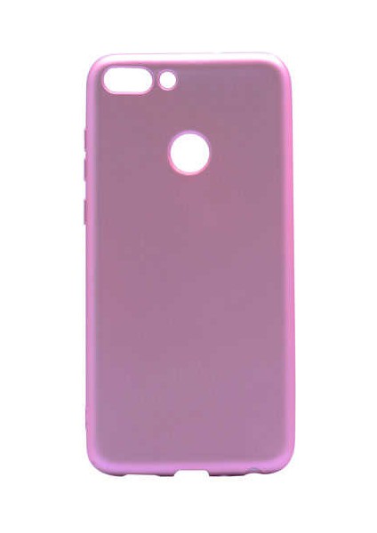 - Huawei P Smart - Kılıf Mat Soft Premier Silikon Kapak - Rose Gold