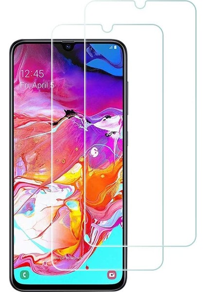 Samsung Galaxy A70 Uyumlu Tamperli Kırılmaz Cam Ekran Koruyucu