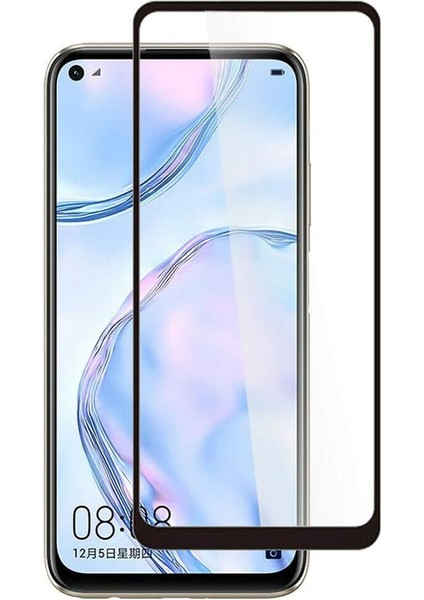 Huawei P40 Lite Tam Kaplayan Fiber Nano Ekran Koruyucu Cam