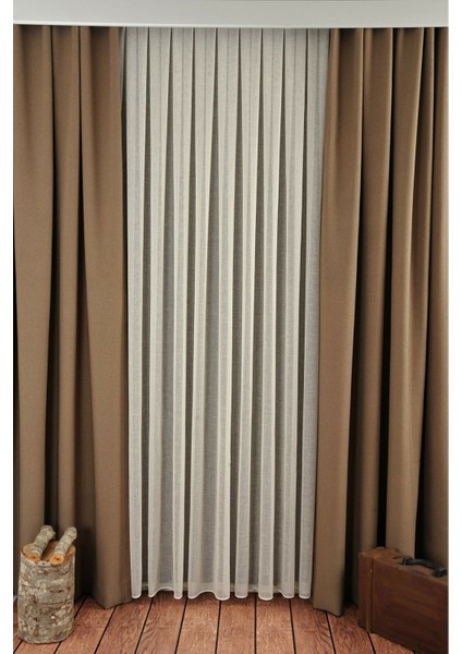 Keten Blackout Güneşlik Sütlü Kahve Isı ve Işığı Tamamen Keser Yeni Sezon 2021 Yaz fırsatları