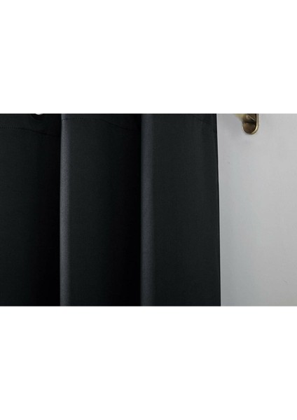 Siyah %100 Karartma Blackout Perde Yeni Sezon Katalog Lisanslı Ürün Iso Belgeli Güneşlik Pilesiz Düz fiyatları