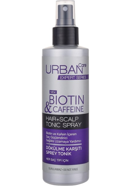 Urban Care Expert Series Biotin & Caffeine Hair + Scalp Tonic Spray 200ML