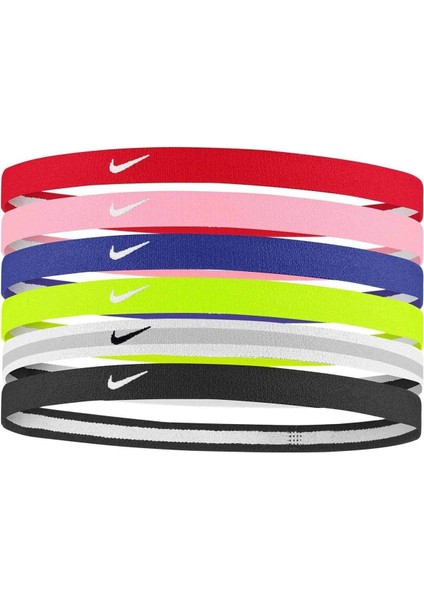 Y Swoosh Sport Headbands 6 Pk N.100.3042.966.OS Çok Renkli