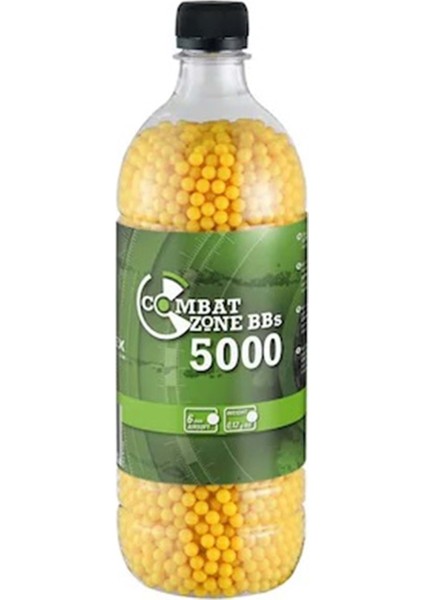 Combat Zone Aırsoft Bb 0.12 Gr. Sarı (5000ADET)