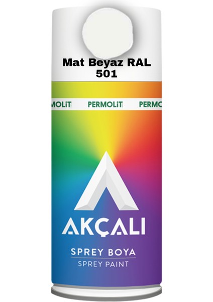 Mat Beyaz Sprey Boya 400ML Ral 501