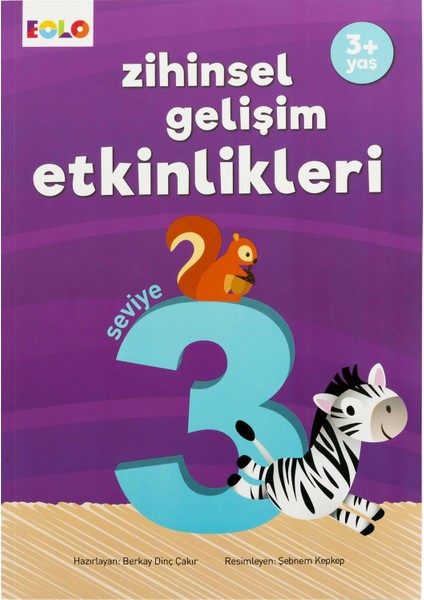 Eolo 3+ Yaş Zihinsel Gelişim Etkinlikleri Seviye 3