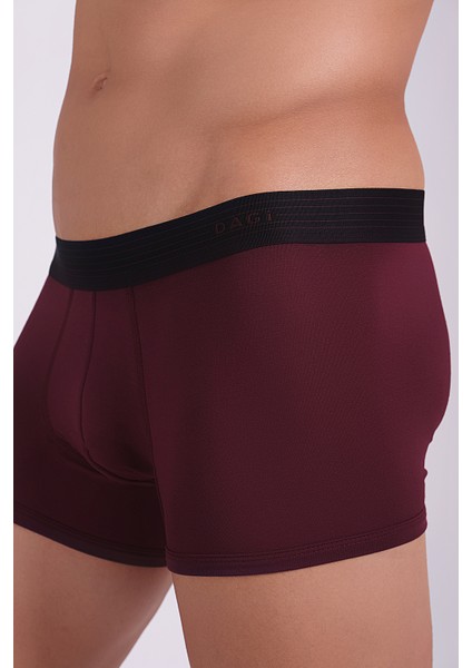 Bordo Mıcro Modal Erkek Boxer