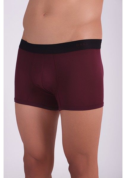 Bordo Mıcro Modal Erkek Boxer