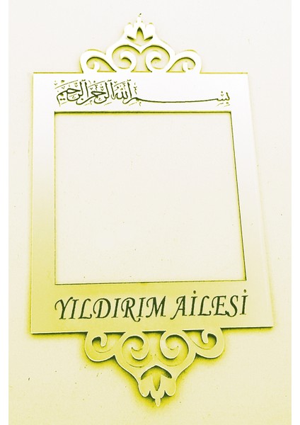 Kişiye Özel Zil Anahtarı Kenar Süsü