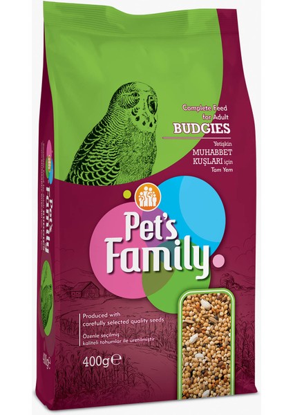 Pets Famıly Muhabbet Yemi 400G