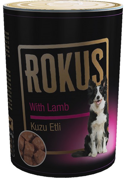 Kuzu Etli Köpek Konservesi 410G