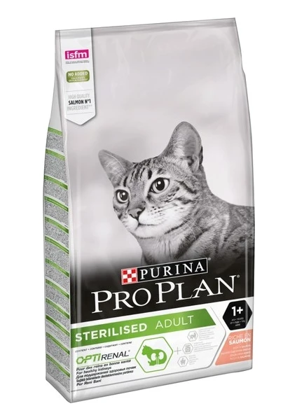 Pro Plan Somonlu Kısırlaştırılmış Kediler Için  Kedi Maması 10 kg