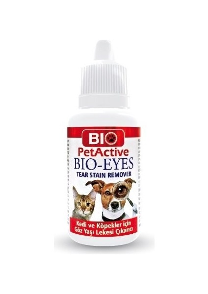 Biopetactive Eyes Kedi ve Köpek Göz Yaşı Leke Çıkarıcı 50 ml