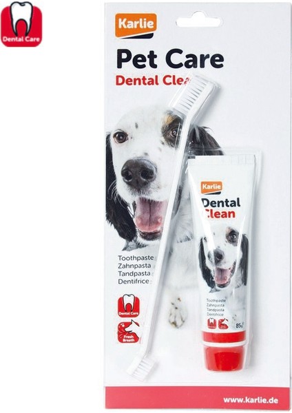 Karlıe Köpek Diş Fırçası+Macunu 85G