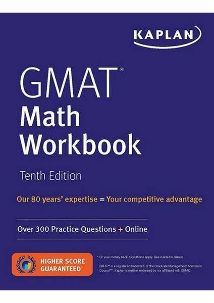 Gmat Math Workbook over 300 Practice Questions + Online - Test Prep - Test Prep