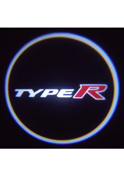 Honda Typer Araçlar Için Pilli Yapıştırmalı Kapı Altı LED Logo