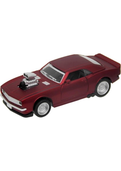 Minitro Metal 1:36 Çek Bırak Corvette Dodge FY6238-12D
