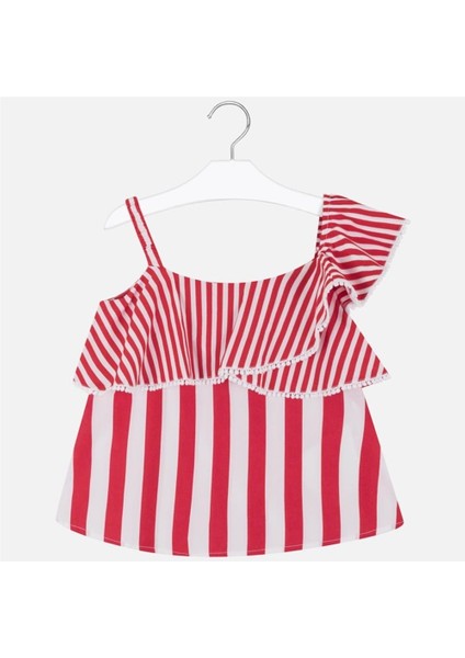 Cızgılı Poplin Bol Bluz fiyatları