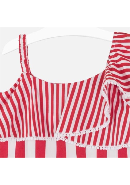 Cızgılı Poplin Bol Bluz modelleri