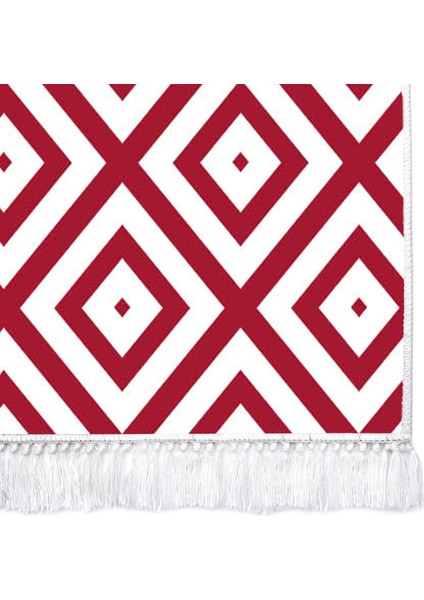 Ipek Dijital Saçaklı Yıkanabilir Kaymaz Taban Halı 1881 Desen 1 fırsatları