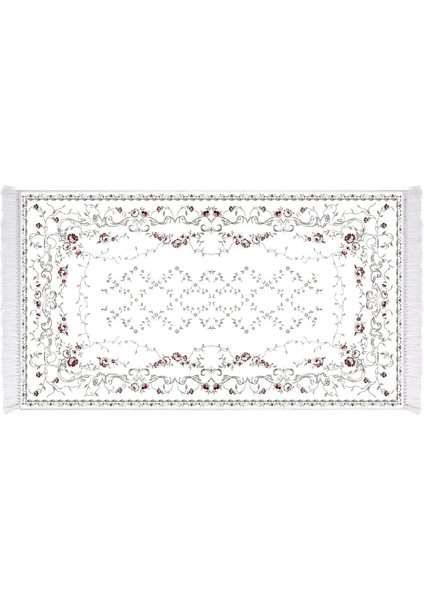 Inci Dijital Saçaklı Yıkanabilir Kaymaz Taban Halı 1909 Desen 1 fiyatları