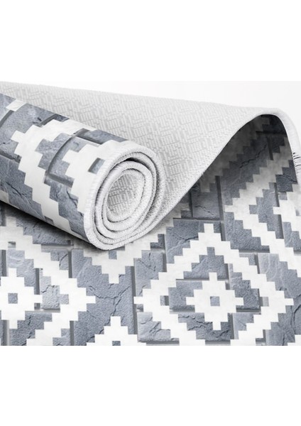 Inci Dijital Saçaksız Yıkanabilir Kaymaz Taban Halı 2040 Desen 1 indirimleri