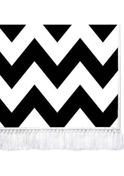 Inci Dijital Saçaklı Yıkanabilir Kaymaz Taban Halı 1886 Desen 1 fırsatları