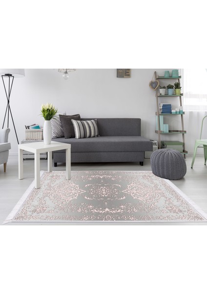 Inci Dijital Saçaklı Yıkanabilir Kaymaz Taban Halı 2016