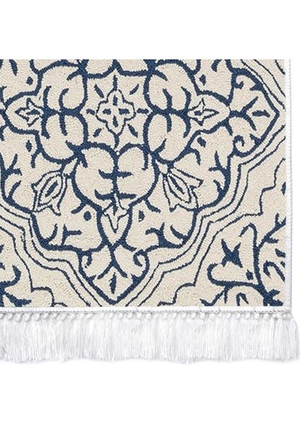 Inci Dijital Saçaklı Yıkanabilir Kaymaz Taban Halı 1906 Desen 1 fırsatları