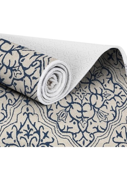 Inci Dijital Saçaklı Yıkanabilir Kaymaz Taban Halı 1906 Desen 1 indirimleri