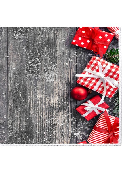 Inci Christmas Saçaksız Yıkanabilir Kaymaz Taban Halı Chr-1 fırsatları