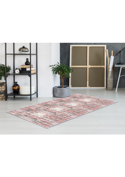 Inci Saçaksız Yıkanabilir Kaymaz Taban Yolluk Halı 1610