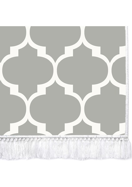 Inci Dijital Saçaklı Yıkanabilir Kaymaz Taban Halı 1913 Desen 2 fırsatları