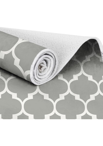 Inci Dijital Saçaklı Yıkanabilir Kaymaz Taban Halı 1913 Desen 2 indirimleri