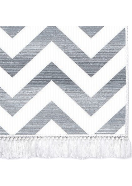 Inci Dijital Saçaklı Yıkanabilir Kaymaz Taban Halı 2045 Desen 1 fırsatları