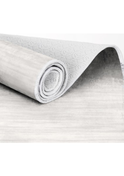 Inci Dijital Saçaksız Yıkanabilir Kaymaz Taban Halı 1889 Krem indirimleri