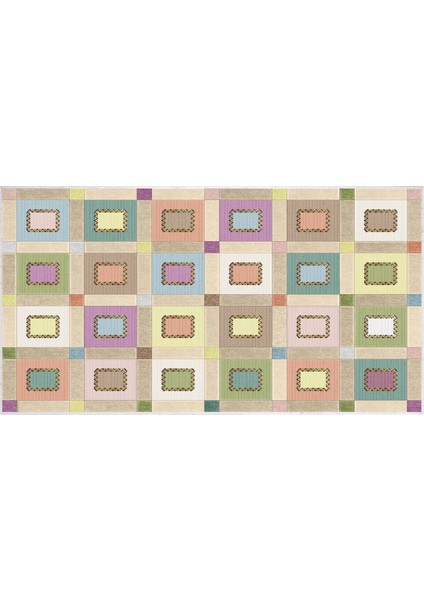 Inci Saçaksız Yıkanabilir Kaymaz Taban Yolluk Halı 2157 fiyatları