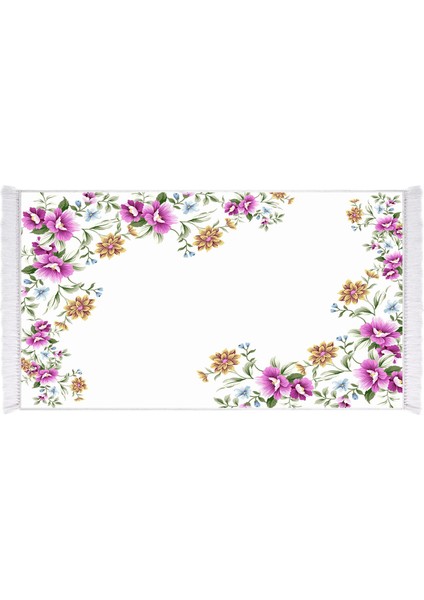 Inci Dijital Saçaklı Yıkanabilir Kaymaz Taban Halı 1917 Desen 1 fiyatları