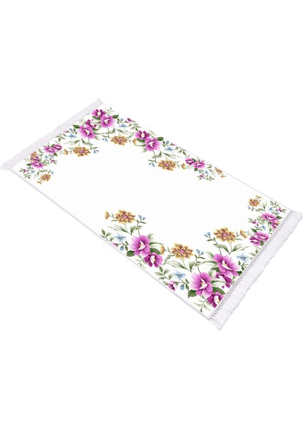 Inci Dijital Saçaklı Yıkanabilir Kaymaz Taban Halı 1917 Desen 1 modelleri