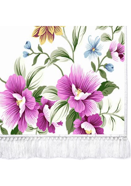 Inci Dijital Saçaklı Yıkanabilir Kaymaz Taban Halı 1917 Desen 1 fırsatları