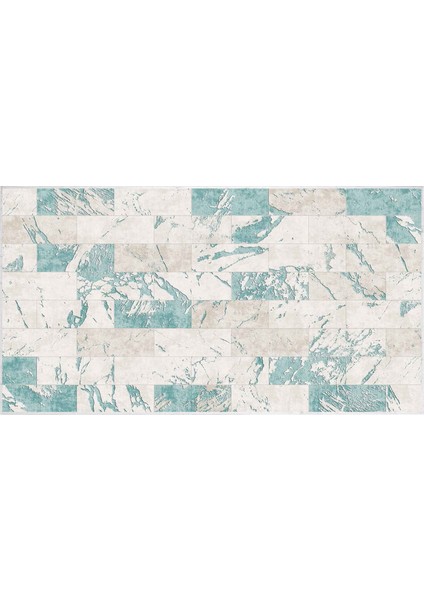 Inci Dijital Saçaksız Yıkanabilir Kaymaz Taban Halı 2087 Mavi fiyatları