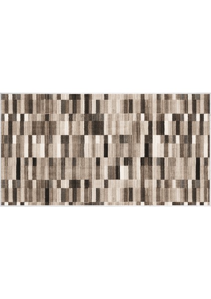 Inci Saçaksız Yıkanabilir Kaymaz Taban Yolluk Halı 1620 Kahverengi fiyatları