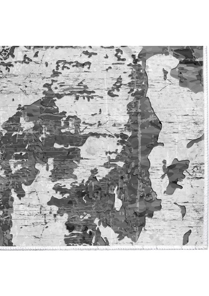 Inci Saçaksız Yıkanabilir Kaymaz Taban Halı 7003 Gri fırsatları